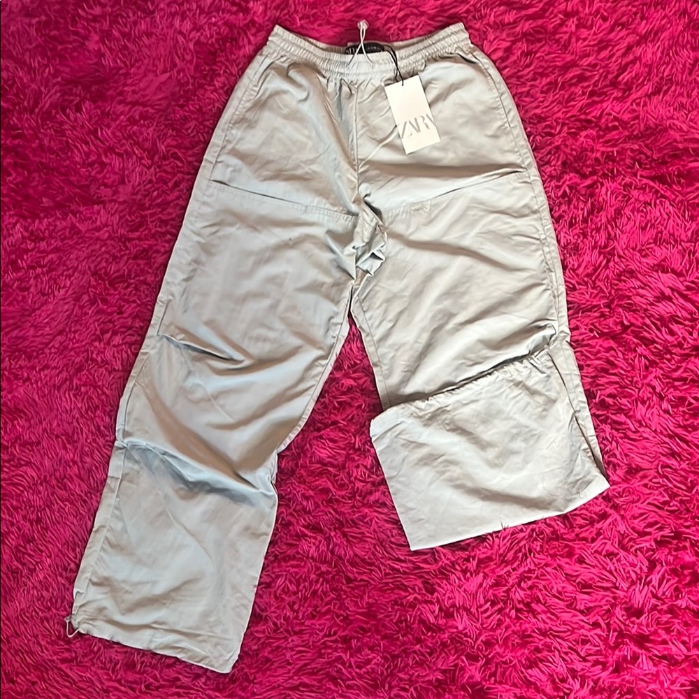 Gray Cargo Pants